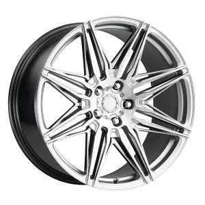 Car alloy wheels are crafted from a combination of metals, most commonly aluminum or magnesium.